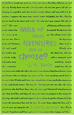 A Novel Journal: Peter Pan (Compact)